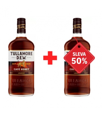 Tullamore D.E.W. Café Honey 35% 0,7 L AKCE 1+1 s druhou lahví za polovinu