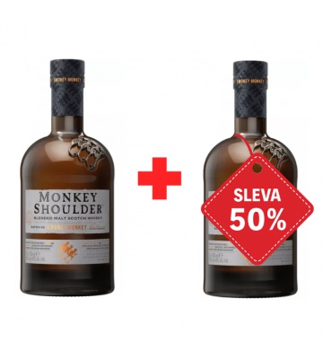 Smokey Monkey 40% 0,7 L AKCE 1+1 s druhou lahví za polovinu