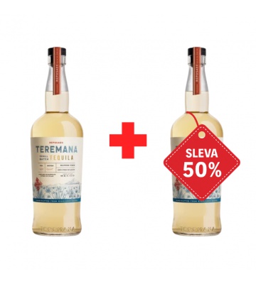 Teremana Reposado Dwayne „The Rock“ Johnson 40% 0,7L AKCE 1+1 s druhou lahví za polovinu