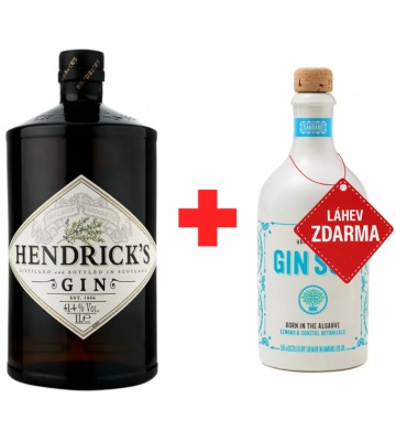 Akce 1+1 ZDARMA: Hendrick´s Gin 1L 41,4% + Gin Sul 0,5L 43% ZDARMA