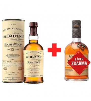 Akce 1+1: Balvenie 12YO Doublewood 0,7L 40% + Monkey Shoulder 0,7L 40% ZDARMA